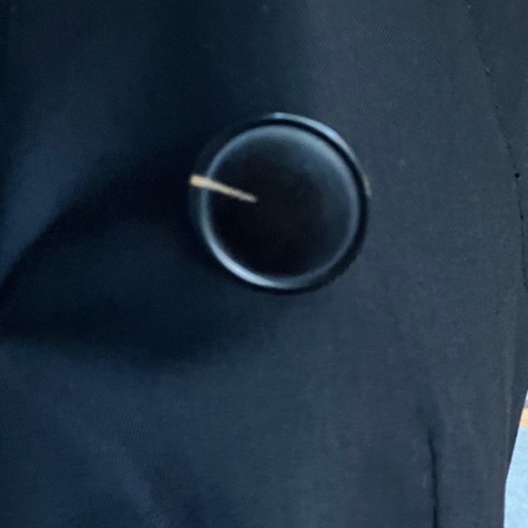 L.A.M.B. Black Vest Lined Loop Hole Closure - Gwen Stefani Collection - NWOT - Picture 7 of 11